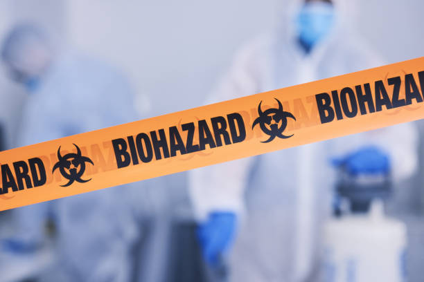Professional Biohazard technician working in Augusta, WI